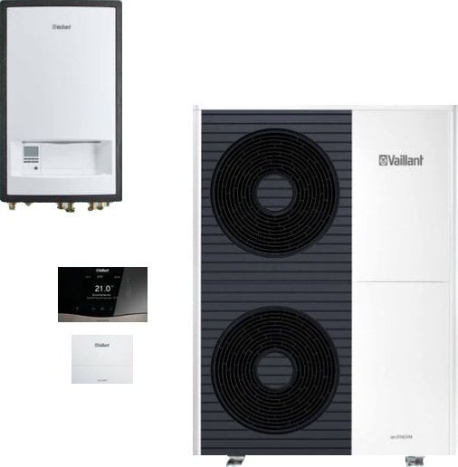 Vaillant Pakiet pompa ciepła VWL 105/5AS + moduł ścienny VWL127/5IS + sensoCOMFORT 720