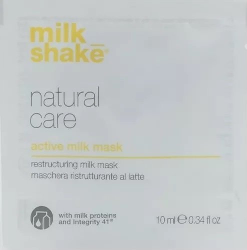 Milk Shake Milk Shake, Natural Care Active Milk, Hair Treatment Cream Mask, For Colour Protection, 10 ml For Women