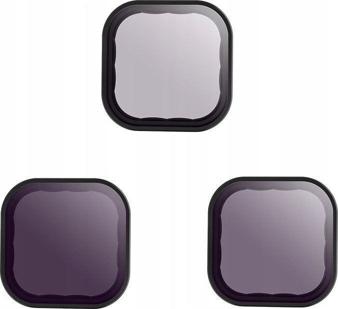 Zestaw Filtrów Filtry 3x Filtr Szary Nd Nd8 Nd16 Nd32 - Gopro Hero 13 Black / S5-flt-12-tgp