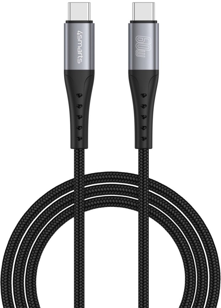 Kabel USB 4smarts USB-C - USB-C 1.5 m Czarny (541454)