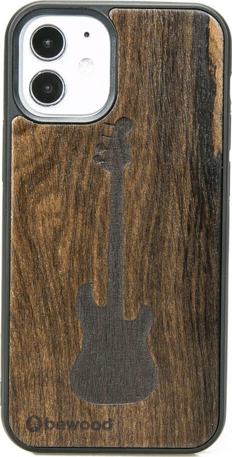 BeWood Drewniane Etui iPhone 12 Mini GITARA ZIRICOTE