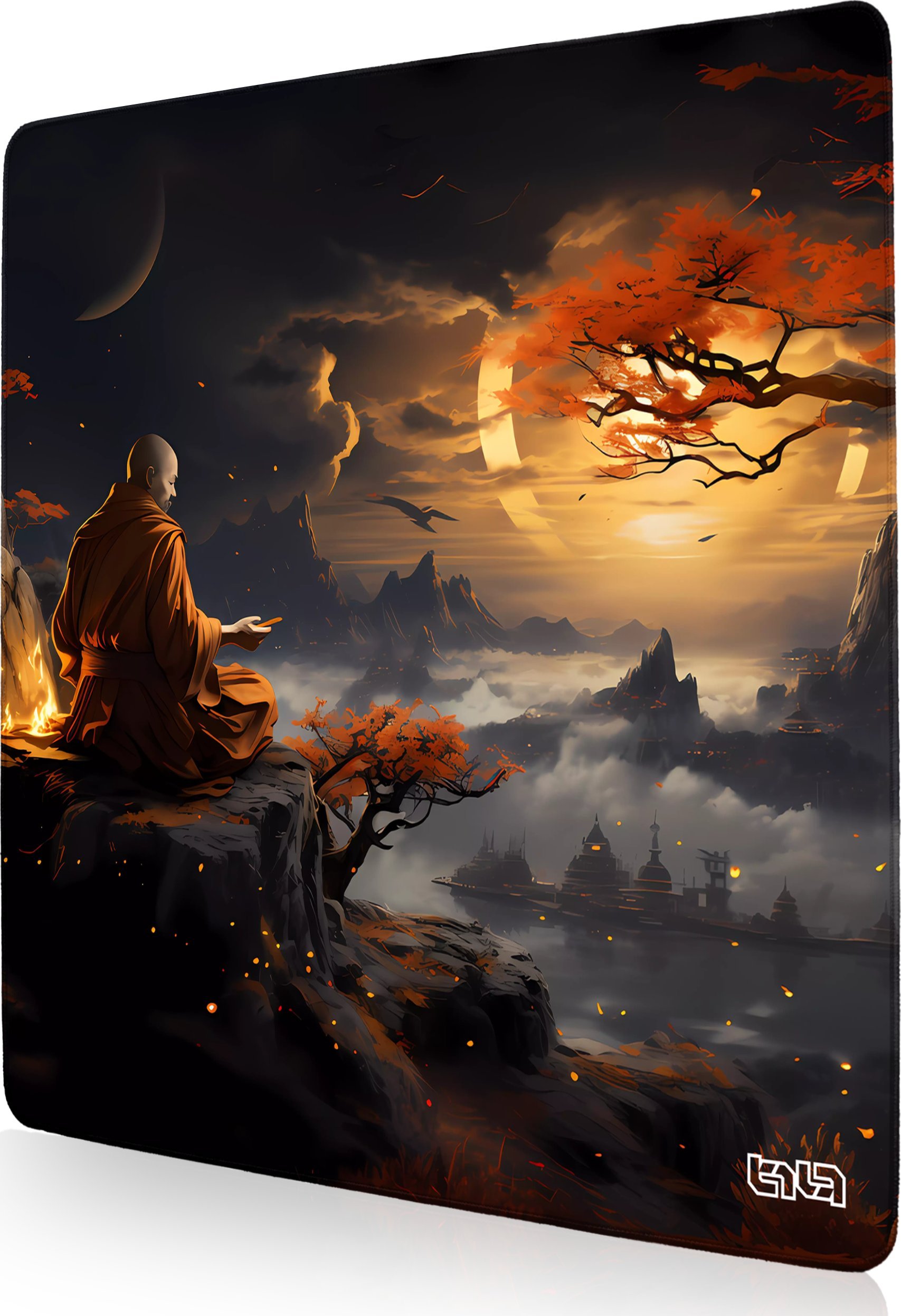 Podkładka Tilt PODKŁADKA POD MYSZ GAMINGOWA Mnisie Zen 30x30 TILT Wytrzymała Prezent