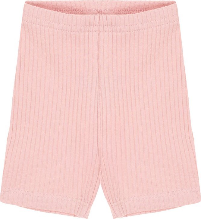 Legginsy krótkie kolarki dla dziewczynki różowe Nelly Nicol 116