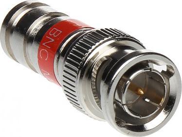 WTYK KOMPRESYJNY BNC-W/ZAC-RG59/MSR