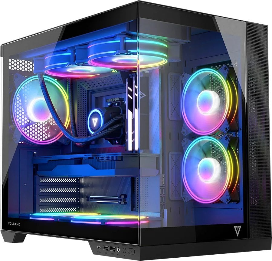 Obudowa Modecom Volcano Panorama Apex ARGB 7F szara (AT-PANORAMA-7F-ARGB-10-000000-0002)