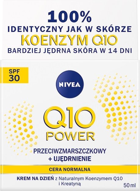 Nivea Q10 Plus Day Cream SPF30 Krem do twarzy 50ml
