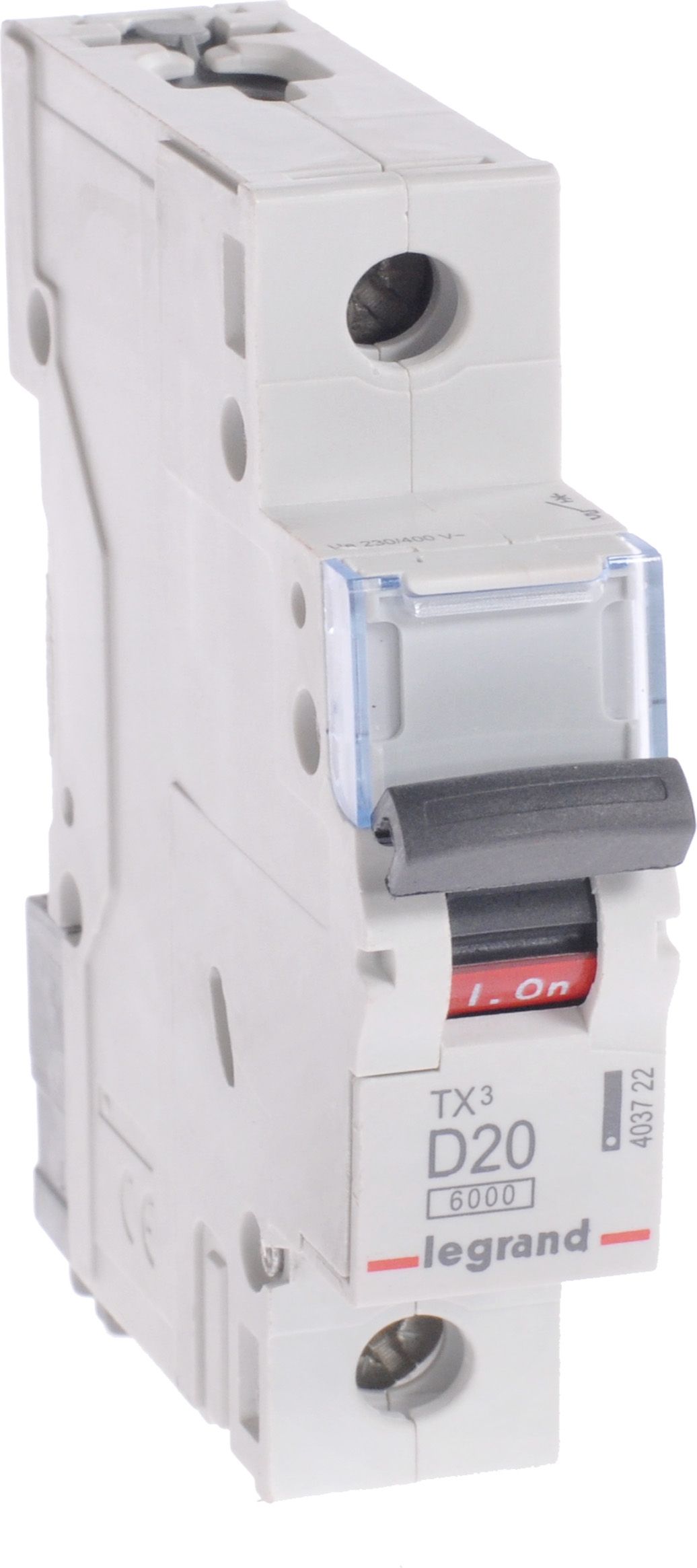 Legrand Wyłącznik nadprądowy S 301 1P D 20A 6000A - 403722