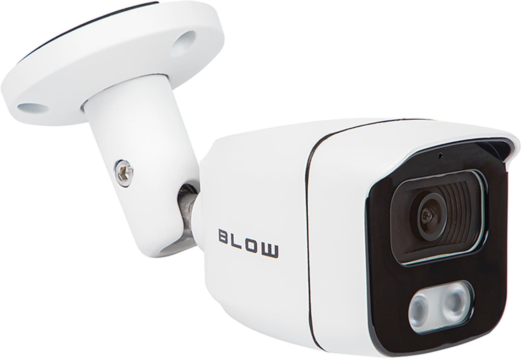 77-855# Kamera ip blow 8mp bl-i8is28bwm/poe biała tubowa mikrofon