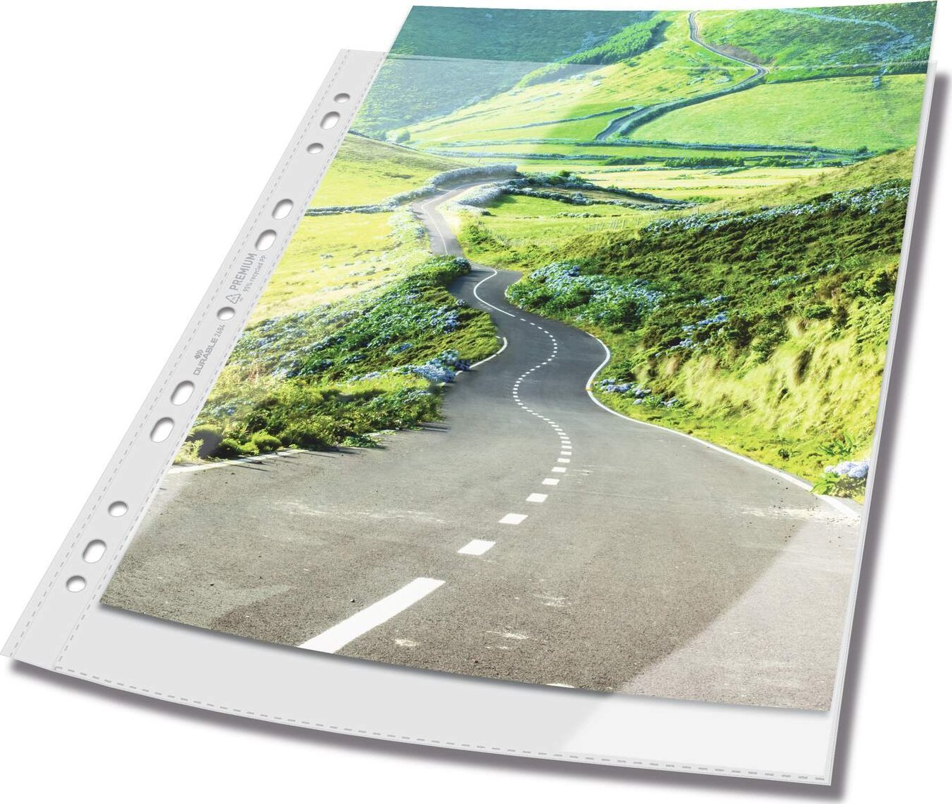 Durable DURABLE koszulki na dokumenty A4 PREMIUM rPP 100 sztuk transpare