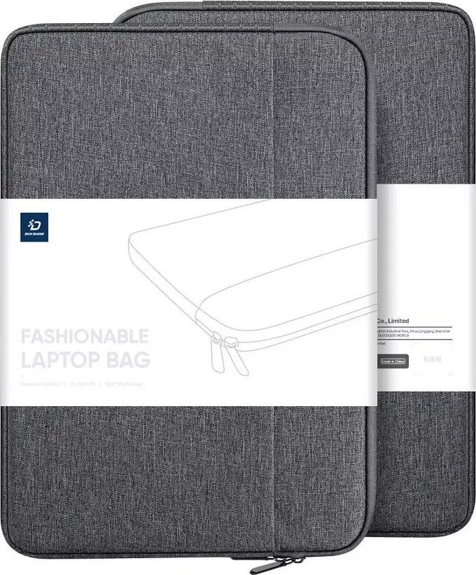 Etui Dux Ducis DUX DUCIS futerał LBDB na laptop 15.5-16" Horizontal Sleeve ciemno szary