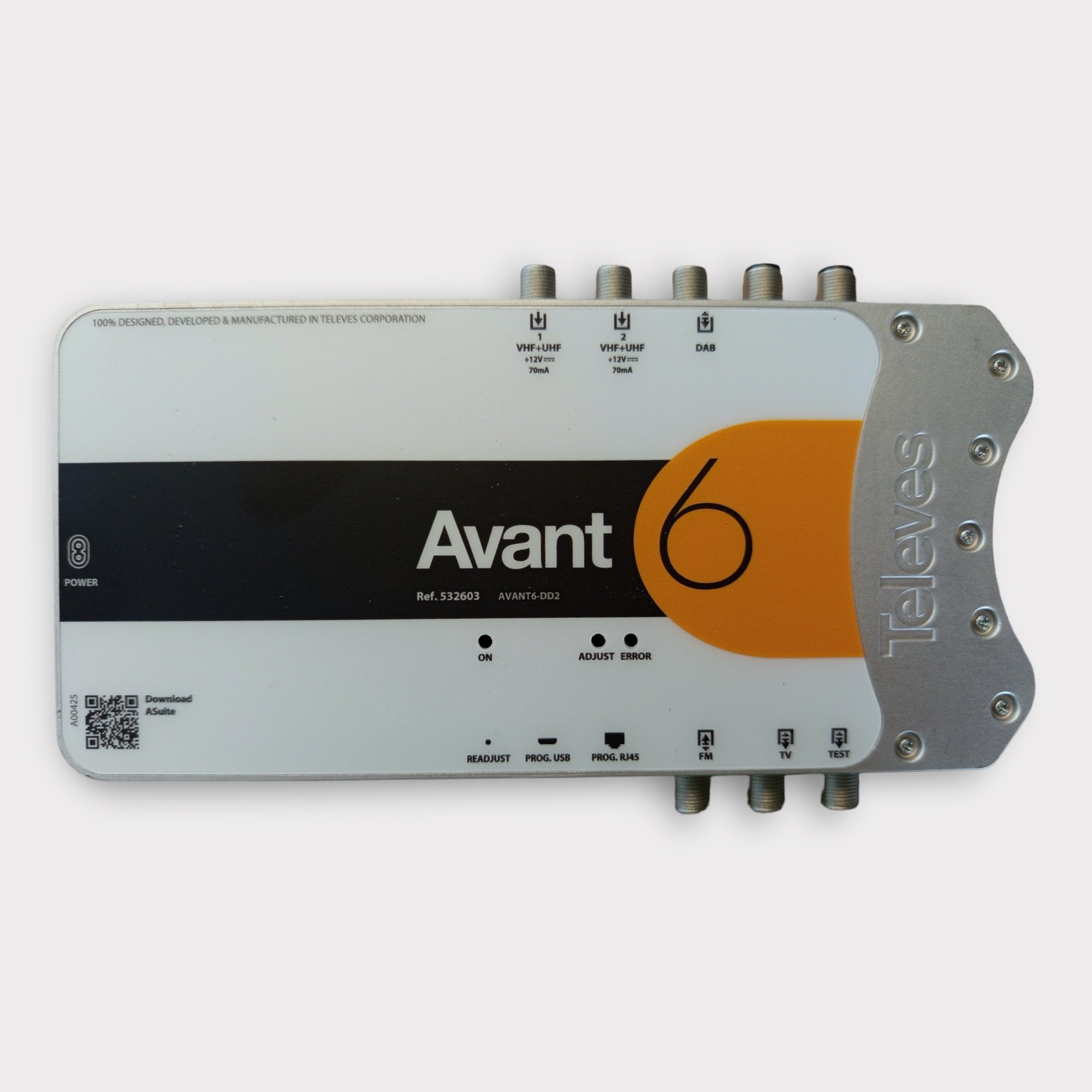 Wzmacniacz kanałowy Televes AVANT 6 ref. 532603