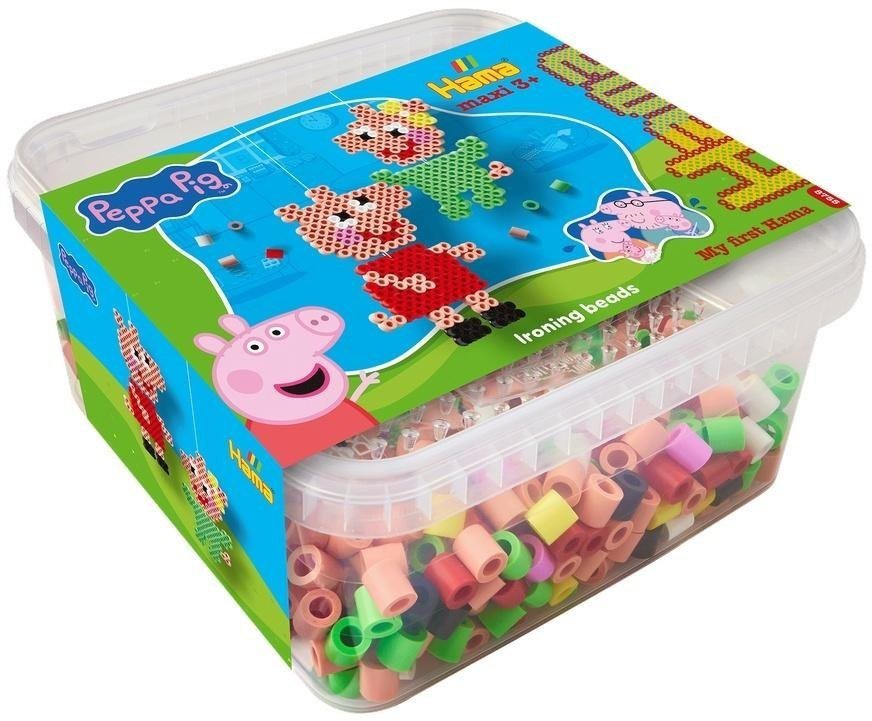 Koraliki i tablica w pudełku Świnka Peppa 900el