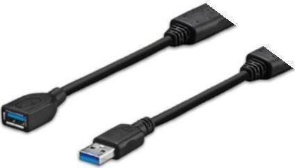 Kabel USB VivoLink USB-A - USB-A 7 m Czarny (PROUSB3AB7C)
