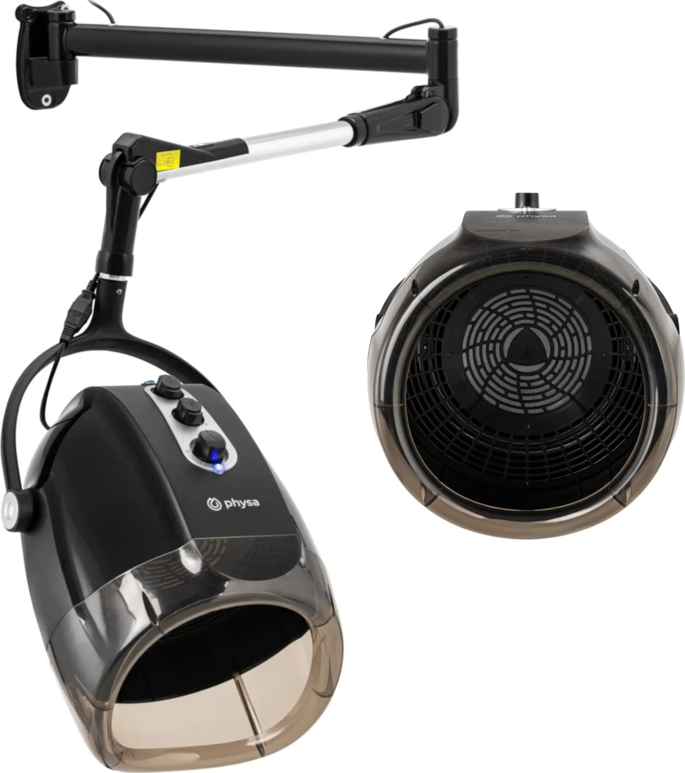 Suszarka do włosów hełmowa fryzjerska z jonizacją ścienna 70 C 1000 W