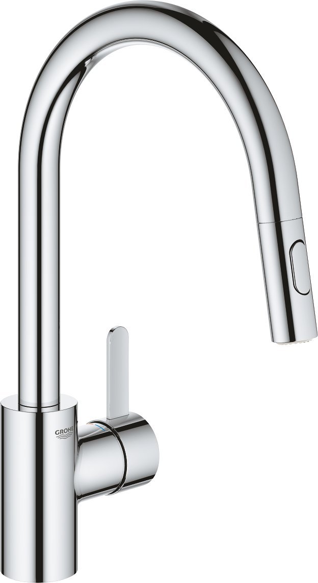 Bateria kuchenna Grohe Eurosmart Cosmopolitan stojąca chrom (31481001)