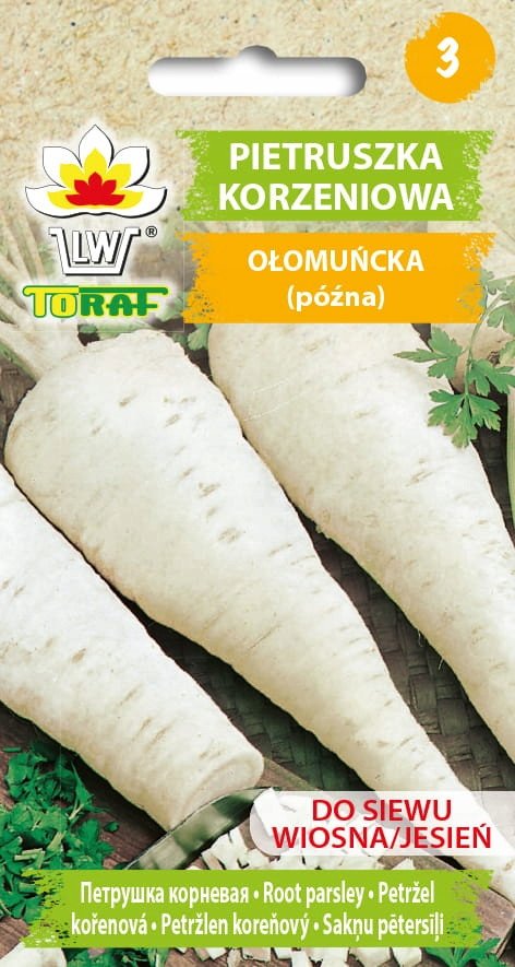Toraf Nasiona warzyw | Pietruszka Ołomuńcka | Opakowanie 5g