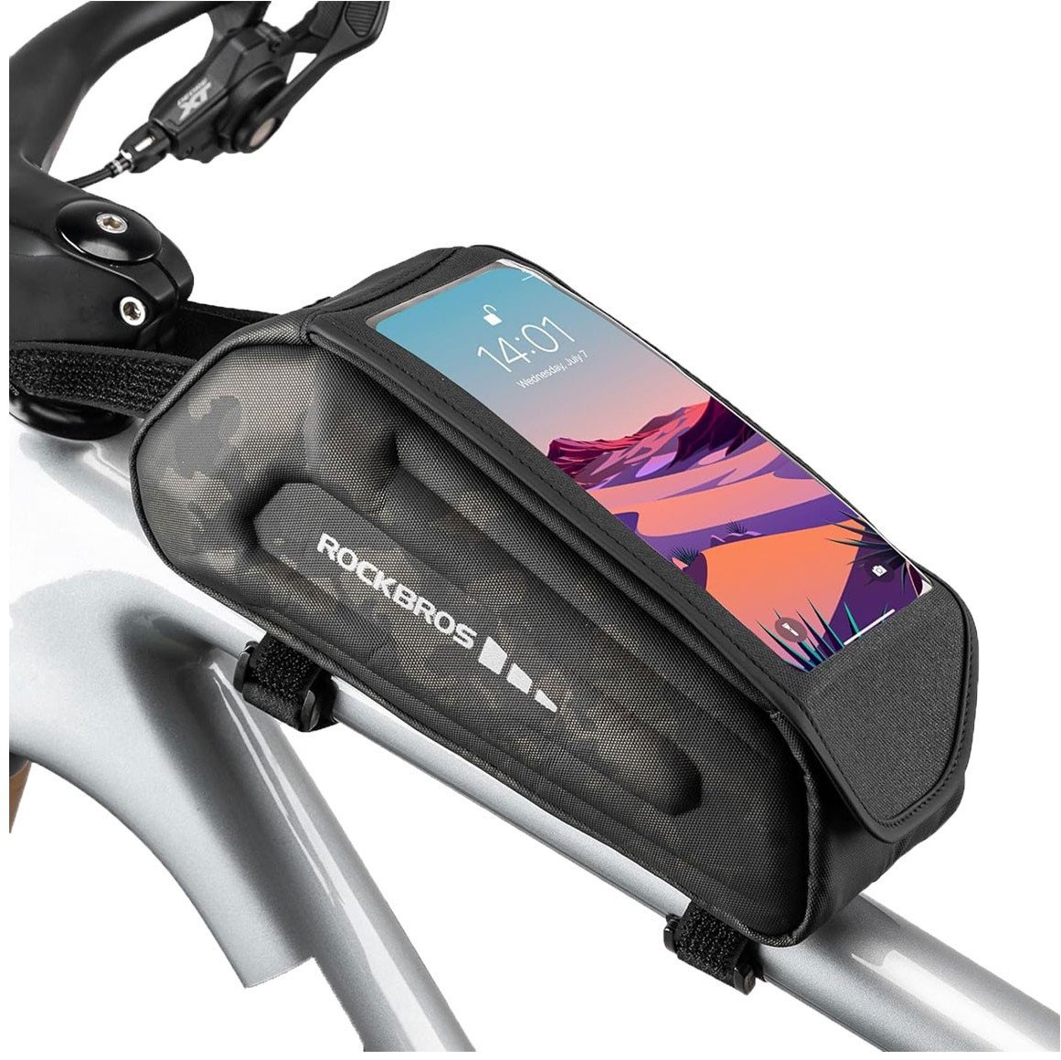 Torba rowerowa na ramę Rockbros 30120064002, czarna