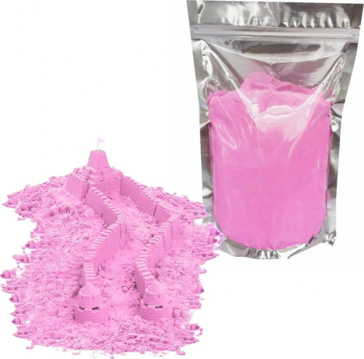 PrzydaSie Piasek Kinetyczny Magiczny 1Kg Piaskolina Zapas