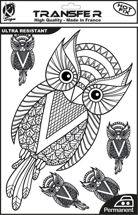 Ki-Sign Naprasow. A4 Czarna Sowa