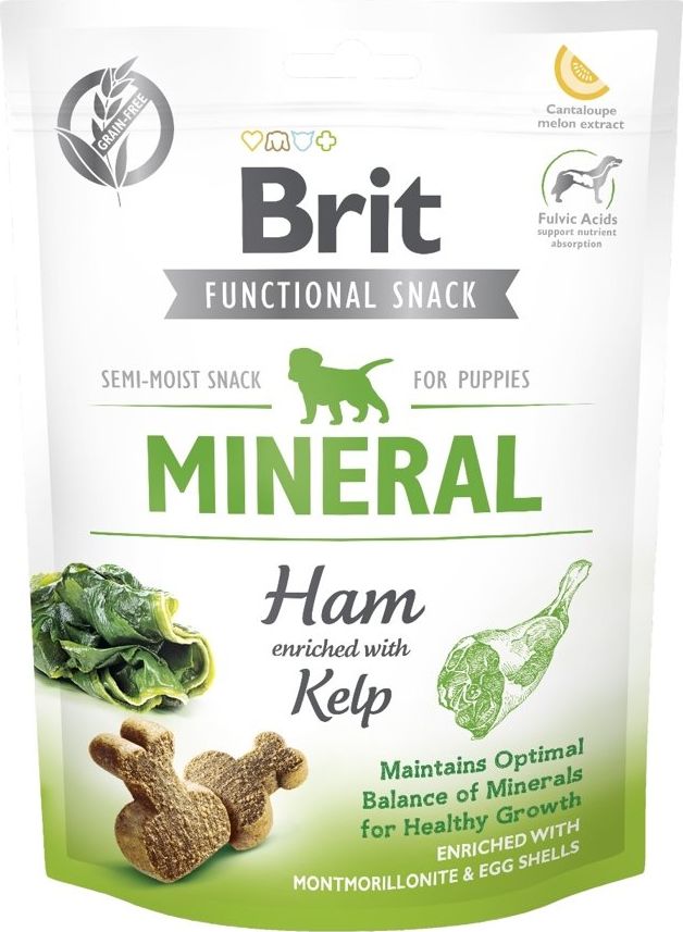 Brit BRIT CARE DOG FUNCTIONAL SNACK MINERAL HAM PUPPY 150g