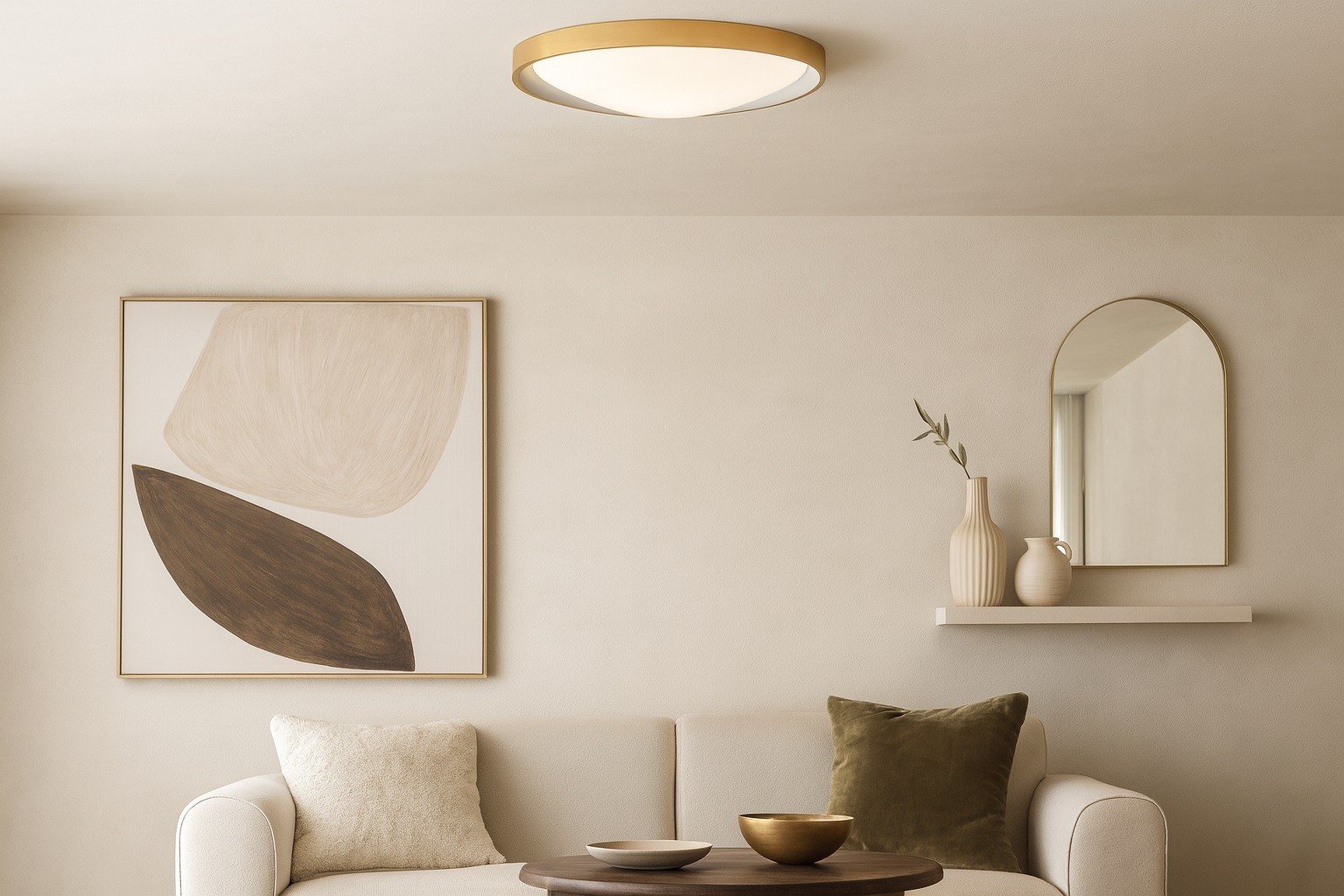 Plafon AMANDA TOP 60 CCT SWITCH 3-STEP DIMM Gold