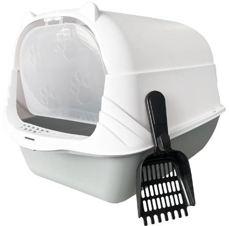 Kuweta dla kota z filtrem węglowym zamknięta toaleta dla kotów z drzwiami