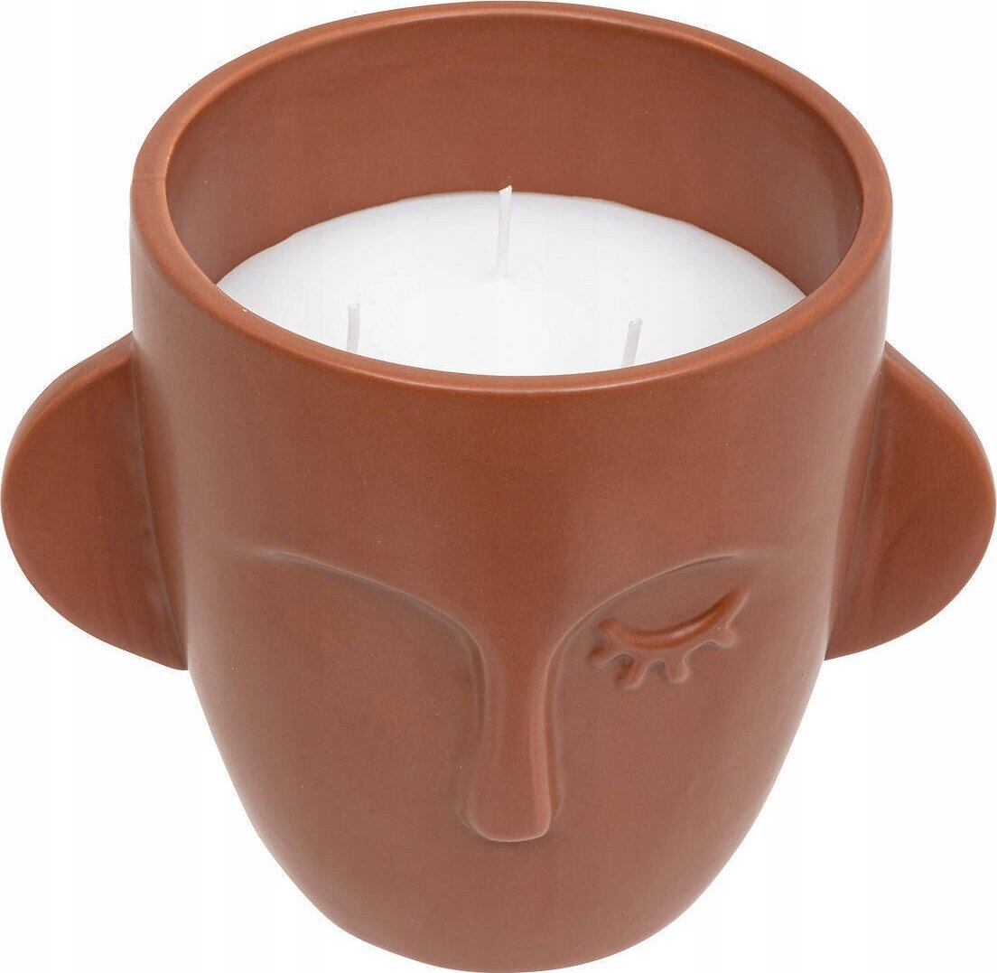 Atmosphera Świeca ozdobna, zapachowa MAYA, twarz, 520 g