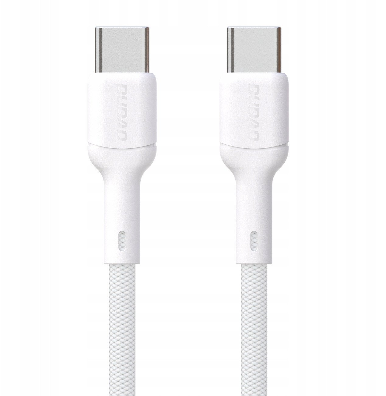 Kabel USB Dudao USB-C - USB-C 2 m Biały (6976625334537)
