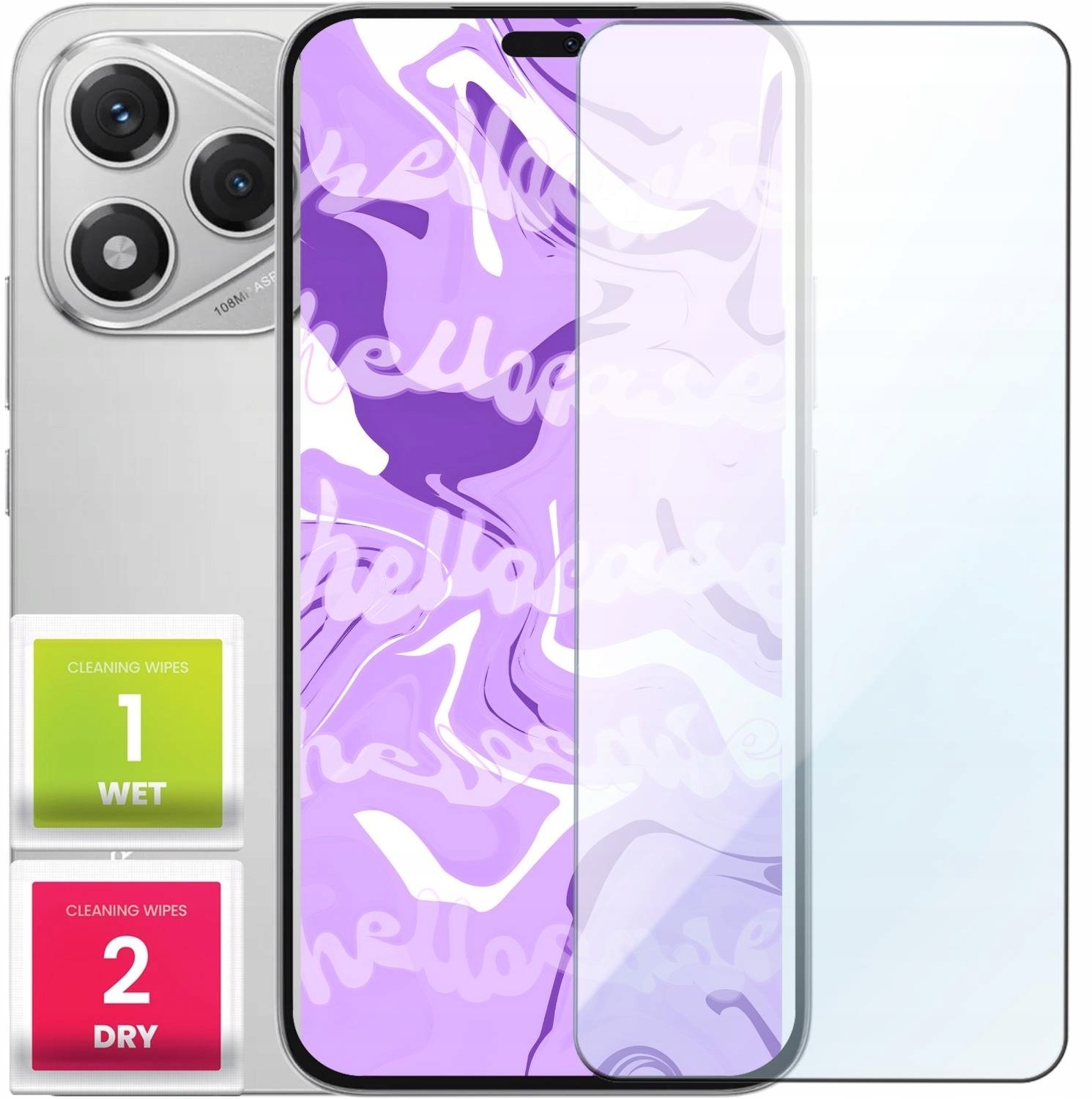 Szkło Hartowane Do Honor 400 Lite (Płaskie, 2.5D, Szybka, 9H, Ochronne)