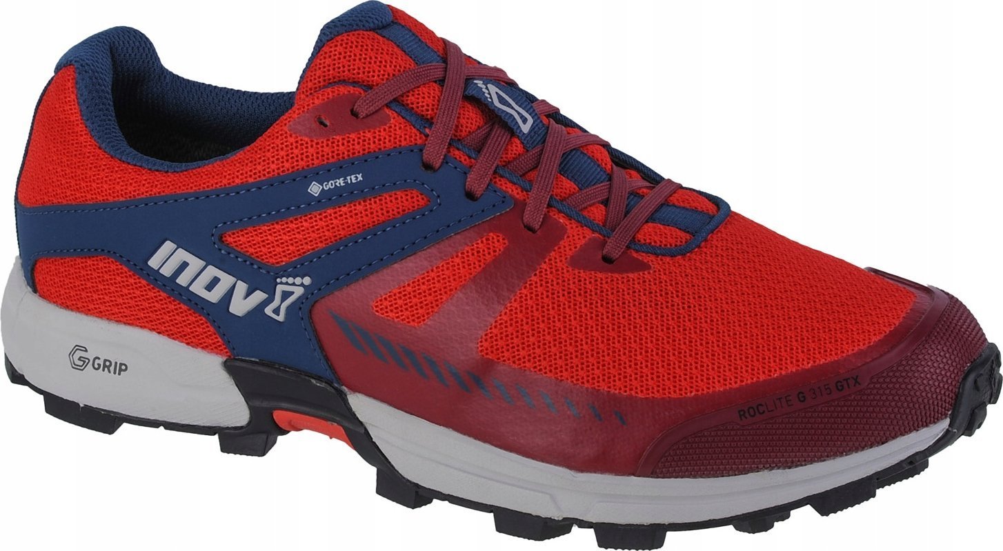 Buty trekkingowe męskie Inov-8 Inov-8 Roclite G 315 GTX 001019-RDNY-M-01 Czerwone 41,5