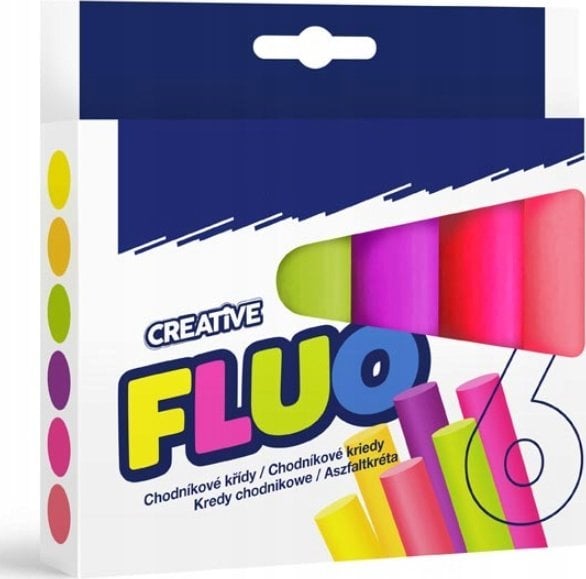 MFP paper kreda chodnikowa M fluo owalna mix kolorów 6320142