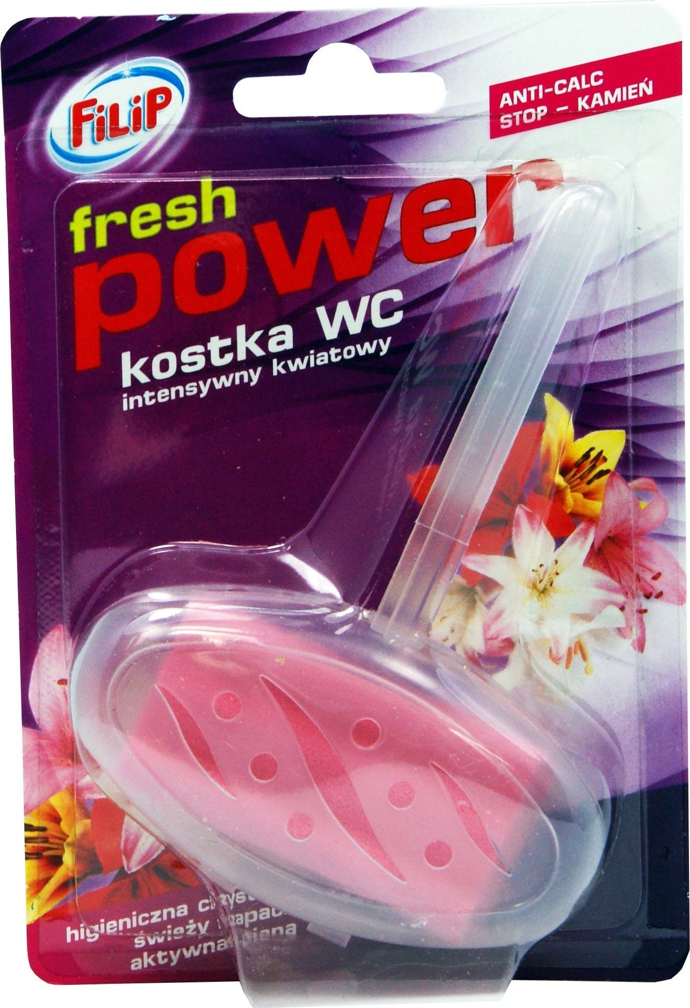 Filip Filip, Fresh Power Kostka do WC Intensywny kwiatowy, 40g