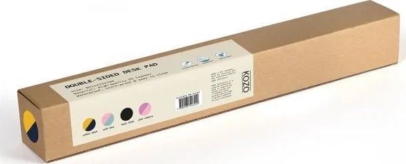 Skriveunderlag KOZO 90x43cm sort/sort