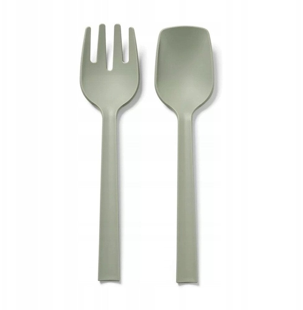 POSATE Zestaw sztućców serwisowych zielony