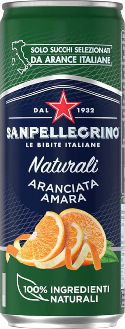 S. Pellegrino Napój gazowany SAN PELLEGRINO Aranciata Amara 330 ml