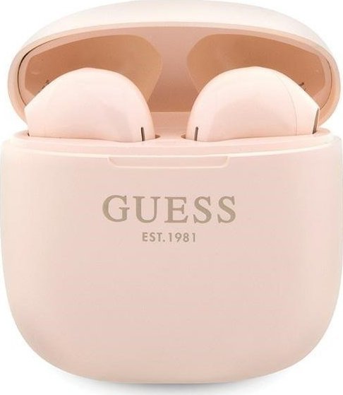 Słuchawki Guess GUTWST26PSP Różowe