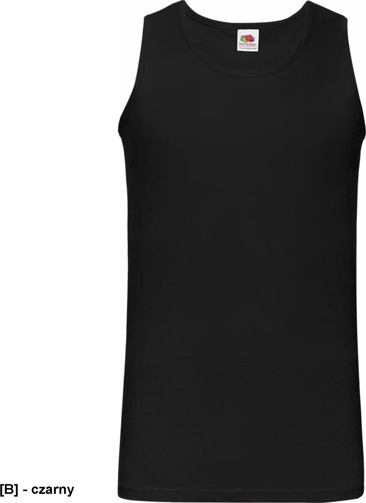 FOTL-610980 - Koszulka Athletic Vest bez rękawów, męska - biały L