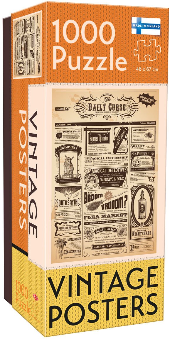 Puzzle 1000 Vintage: Daily Curse