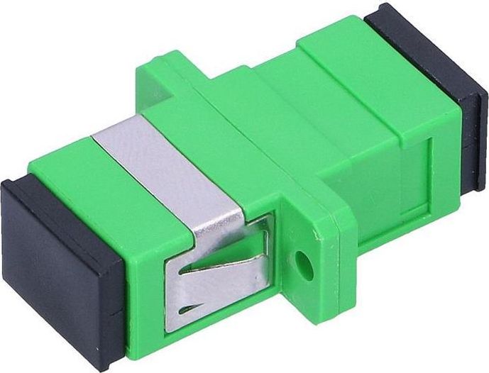 ExtraLink SC/APC SIMPLEX ADAPTER GREEN