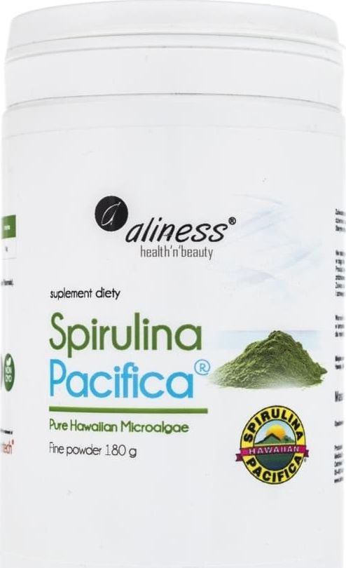 Aliness Aliness Spirulina Hawajska Pacyfica 500 mg - 180 g