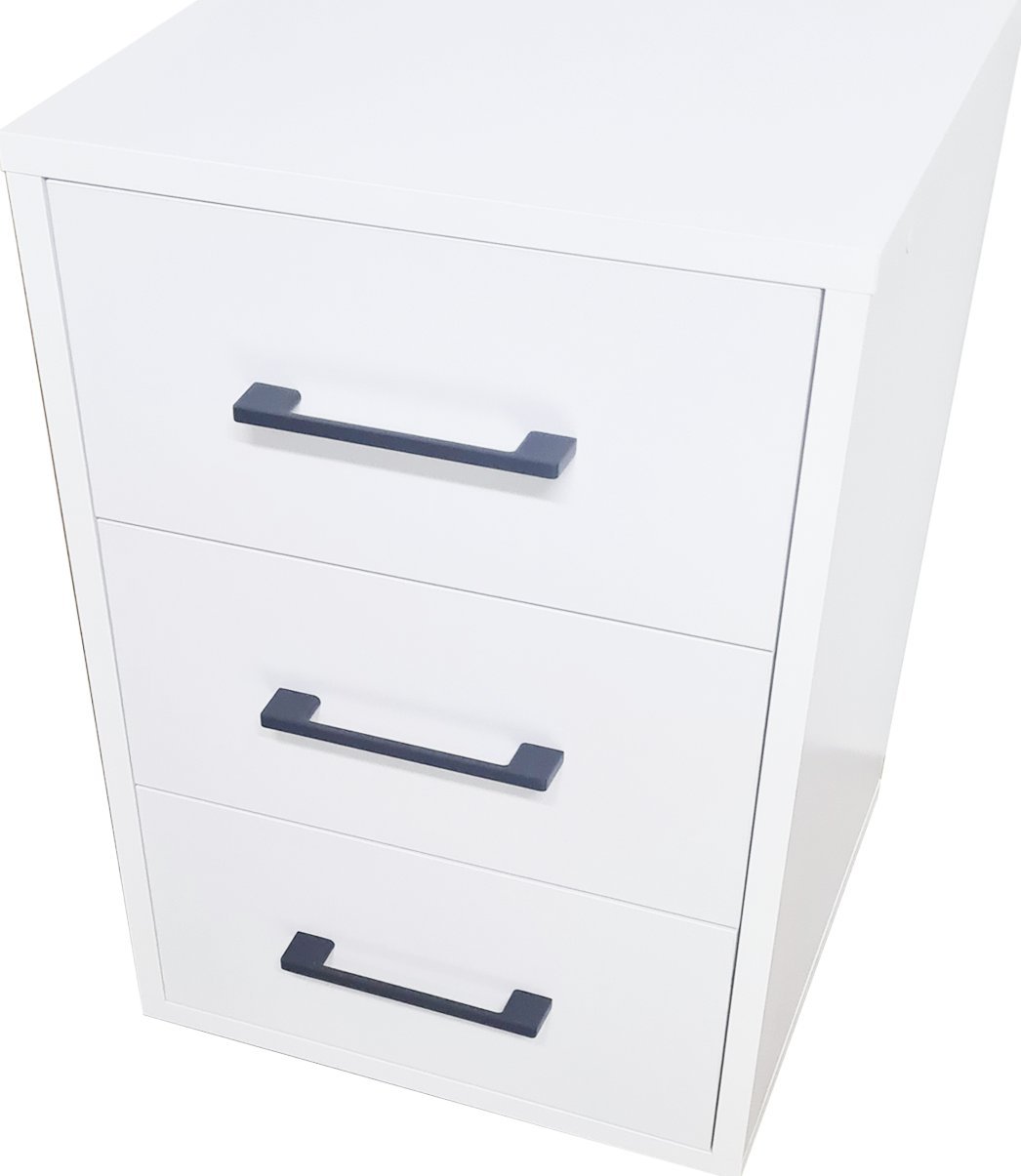 KONTENEREK POD BIURKO DO SZAFY Z 3 SZUFLADAMI NA KKACH BIAY DAMING