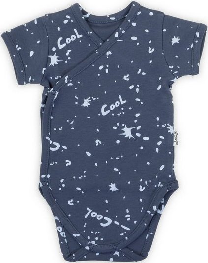 Nicole Body niemowlęce rozpinane dla chłopca wyprawka krótki rękaw Nicol Maks 56