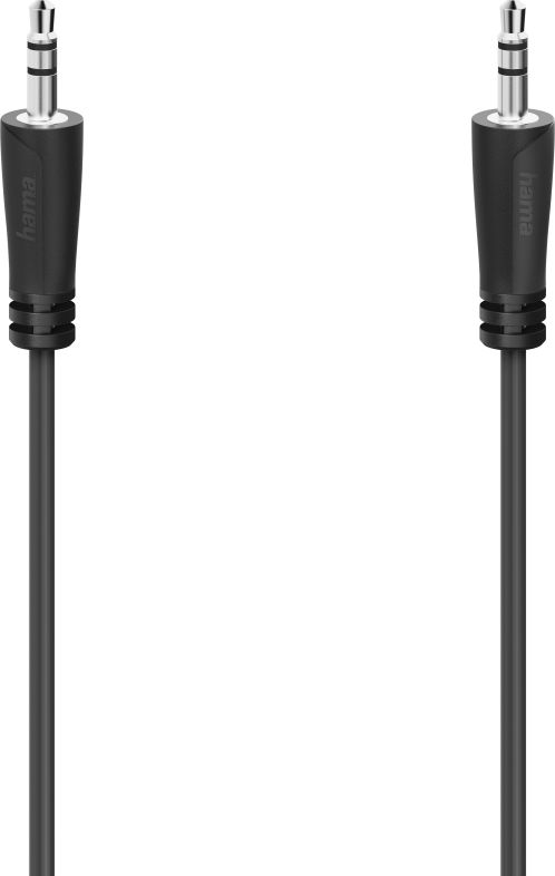 Kabel Hama Jack 3.5mm - Jack 3.5mm 3m czarny (002051150000)