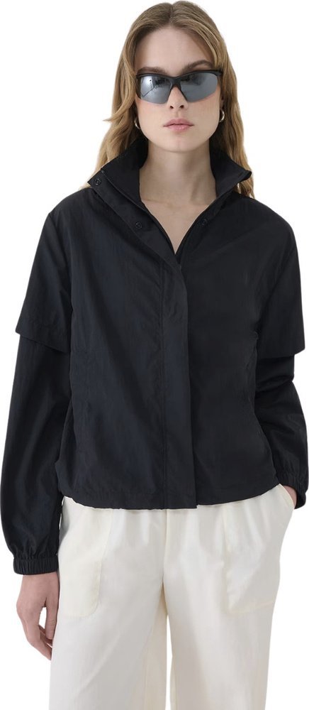 Kurtka damska 4F F190 czarna 4FWSS25TJACF190 20S S