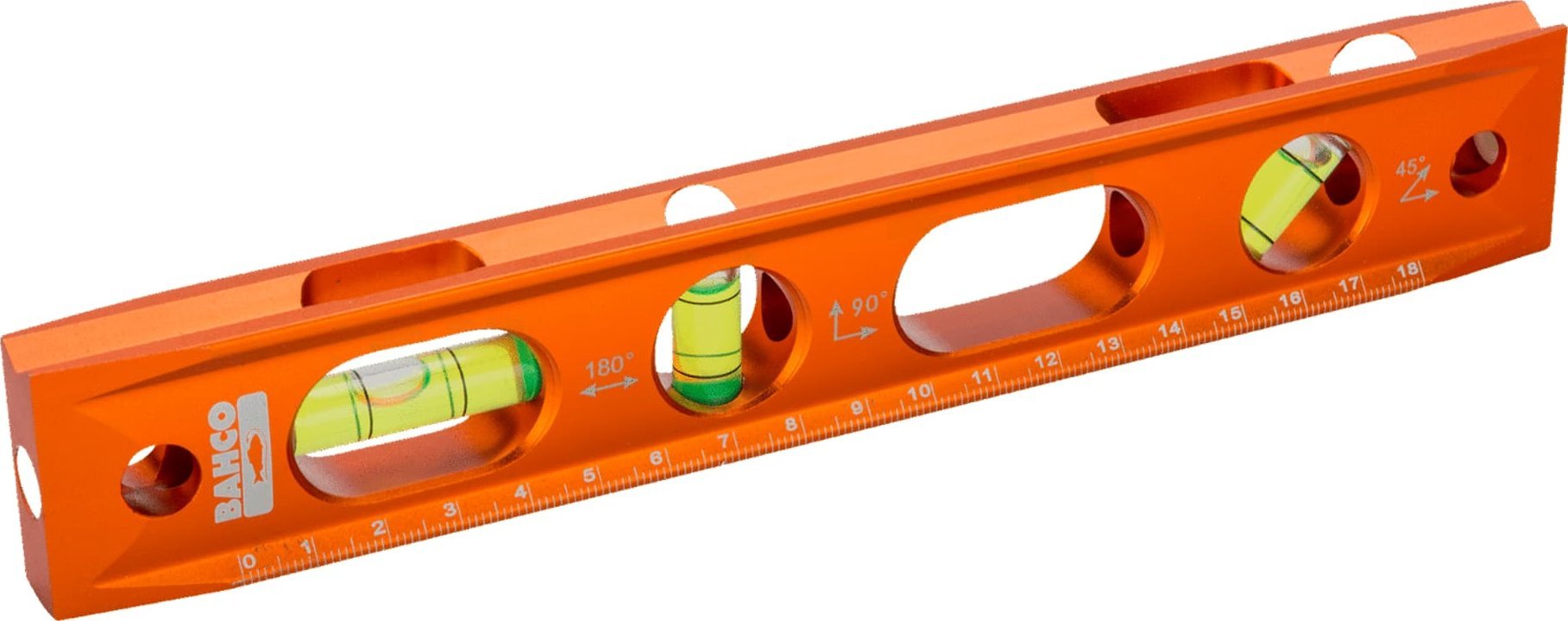 Bahco Bahco Magnetinis "Torpedo" gulsčiukas, 3 akutės, 45°