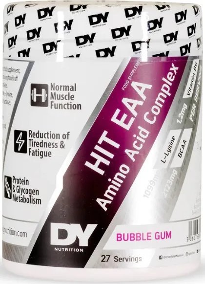 DORIAN YATES Dorian Yates - HIT EAA Amino Acid Complex, Bubble Gum, Proszek, 360g