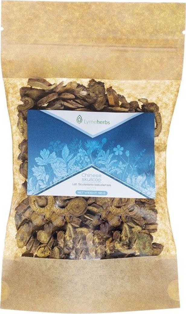 Lymeherbs Tarczyca bajkalska (Chinese skullcap) korzeń cięty (100g)
