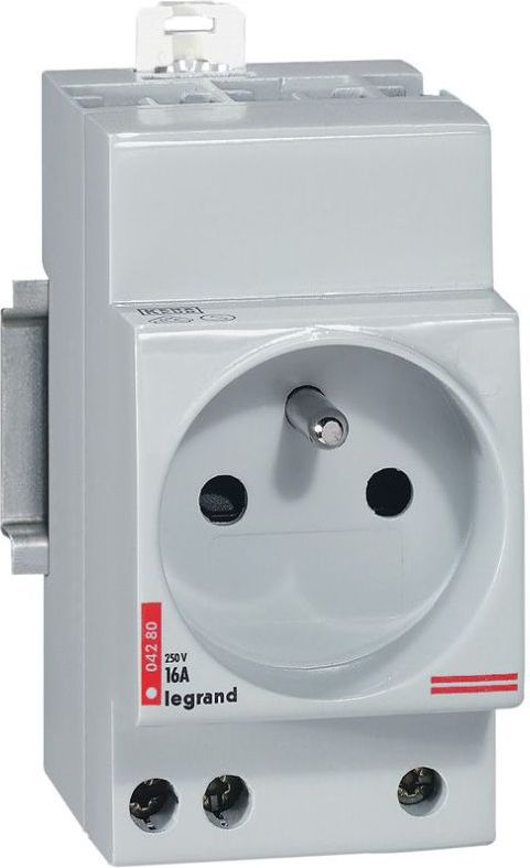 Legrand Gniazdo modułowe 2P+Z 16A 250V na szynę G380 004280
