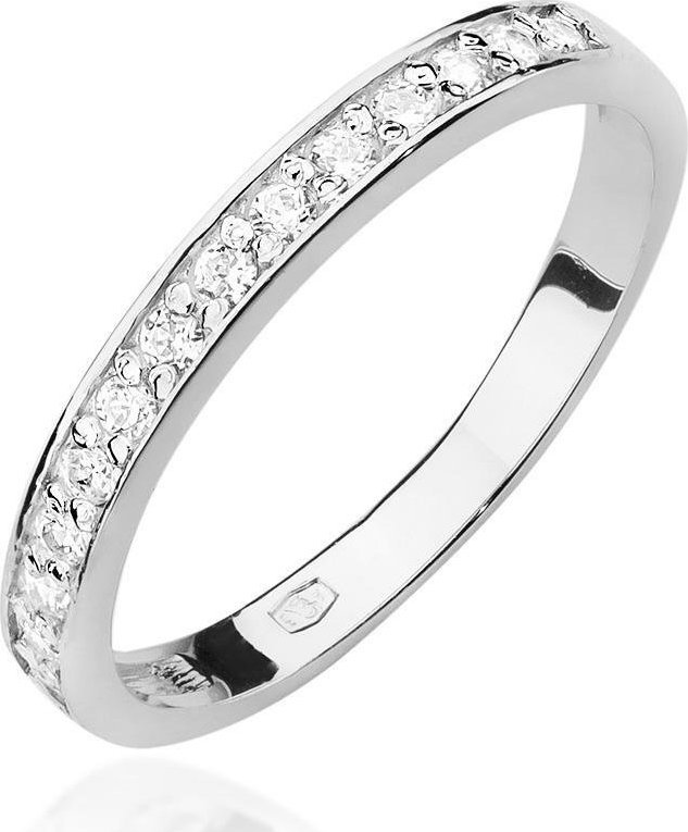 Best Diamonds złoty pierścionek z brylantem 0.20ct 19