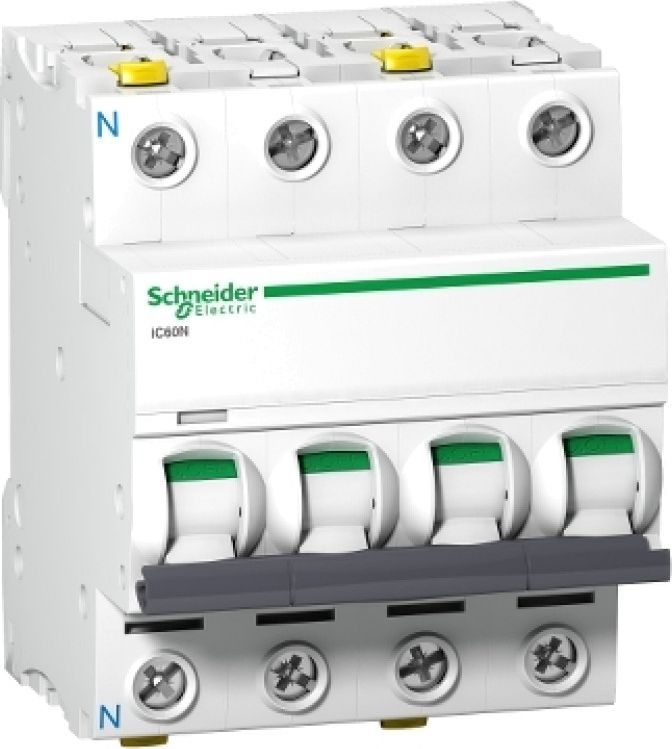 Schneider Electric Wyłącznik nadprądowy iC60N-C40-3N C 40A 3N-biegunowy A9F04740